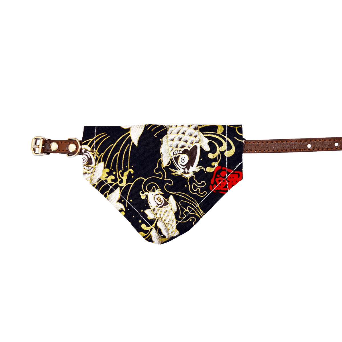 Hunde-Bandana mit verstellbarem Halsband