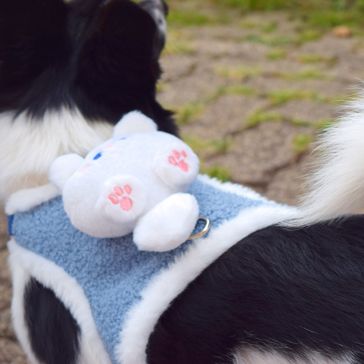 Plüsch-Hundegeschirr „Kuscheltier“ inkl. Leine