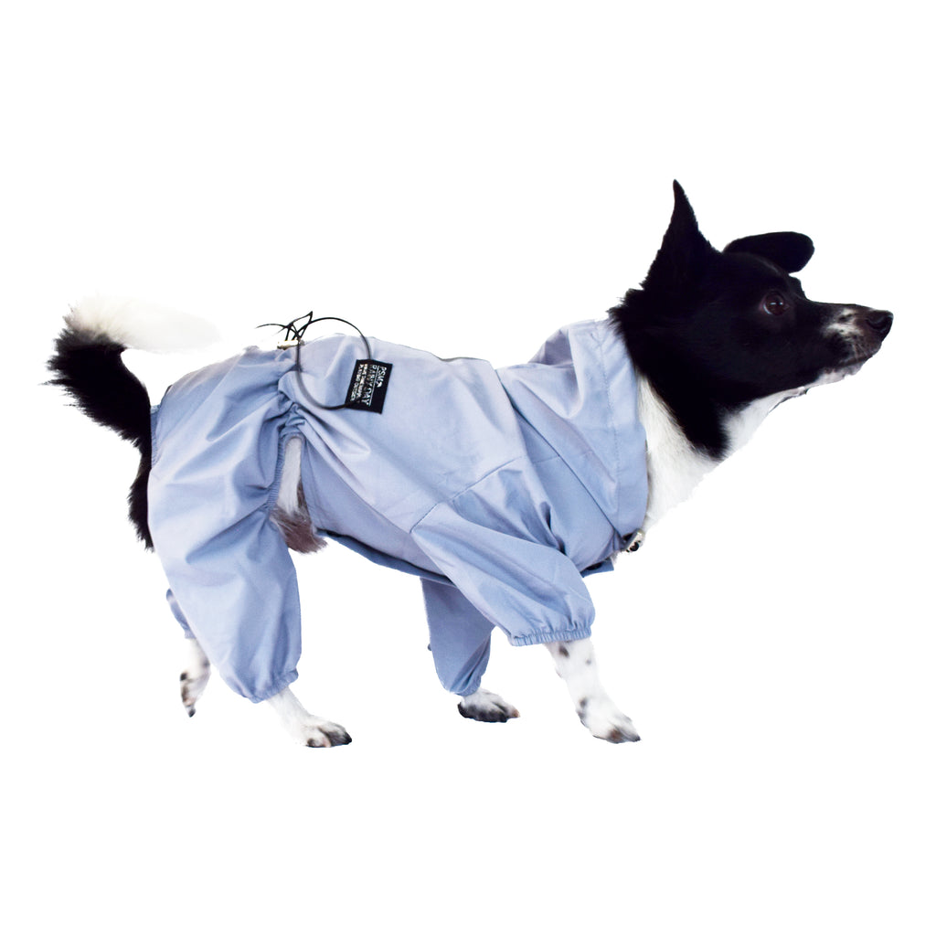 Wasserdichte Hunde-Regenjacke mit Kapuze
